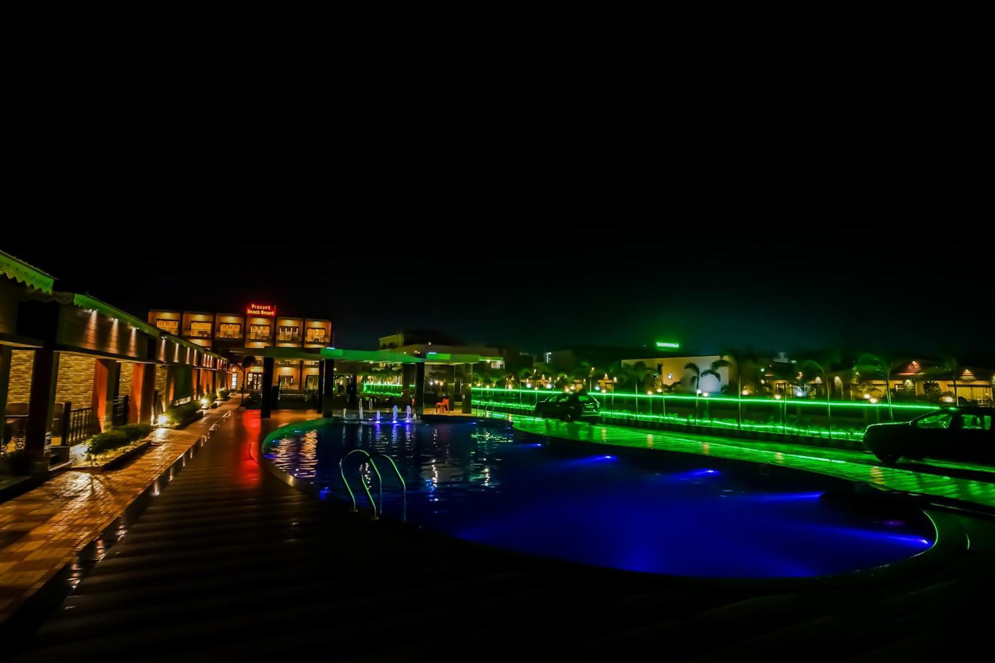 Prasant On Beach Resort !! Lift - Wifi -Restaurant-Parking Facilities-Newly Decorated Room !! Mandarmani Exterior foto